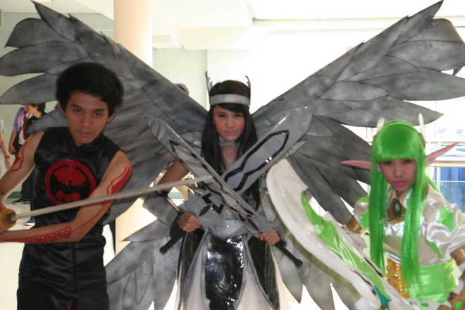 anime otaku ozine fest cosplay megamall manila Philippines event animax erza scarlet